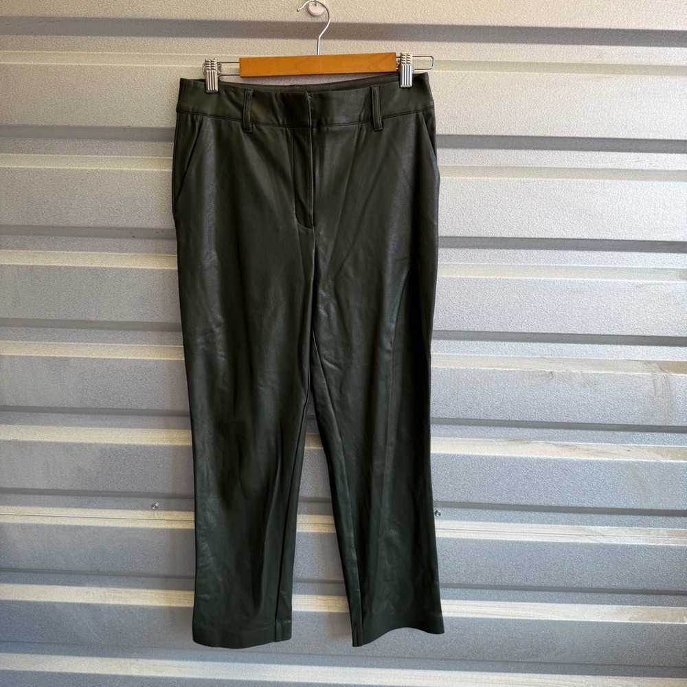 Commando faux leather kick flare pant